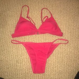 Lana swimwear red bikini